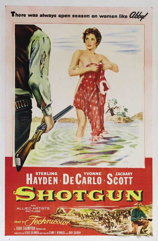 Shotgun (1955) - Sterling Hayden DVD