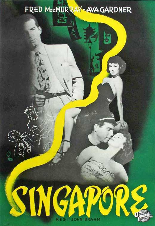 Singapore (1947) - Fred MacMurray DVD