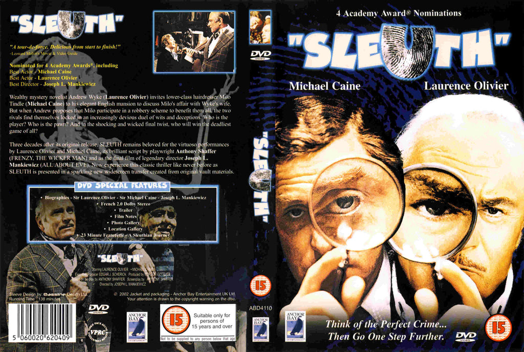 Sleuth (1972) - Michael Caine DVD