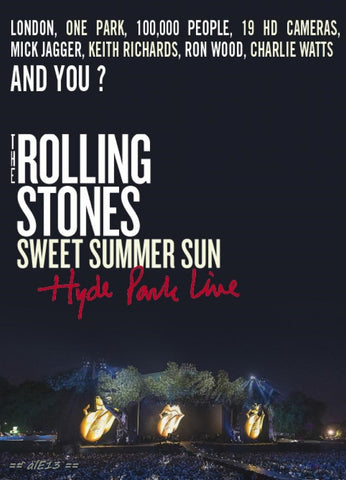Rolling Stones : Sweet Summer Sun - Live In Hyde Park 2013 DVD