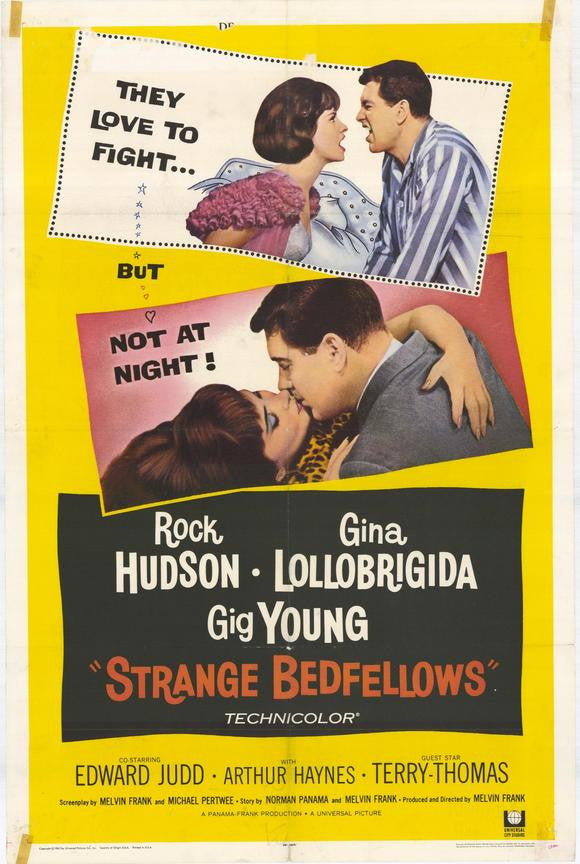 Strange Bedfellows (1965) - Rock Hudson DVD