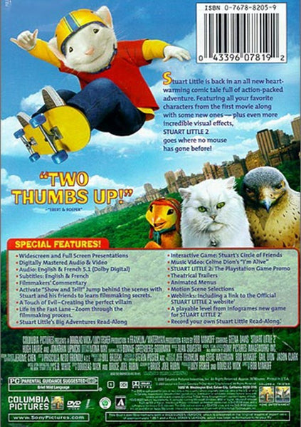 Stuart Little 2 : Special Edition (2002)  DVD