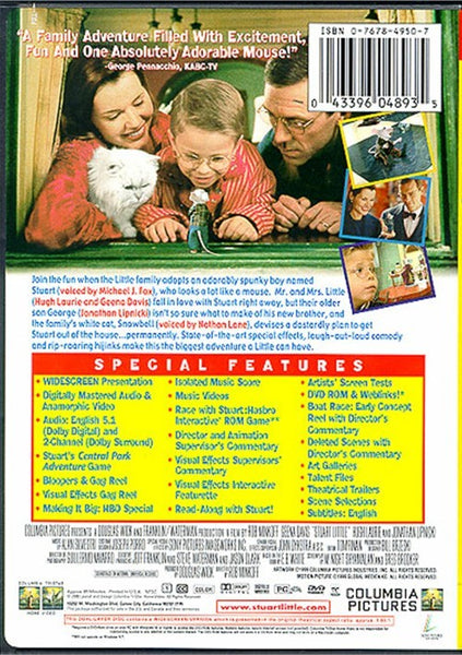 Stuart Little (1999) - Geena Davis  DVD