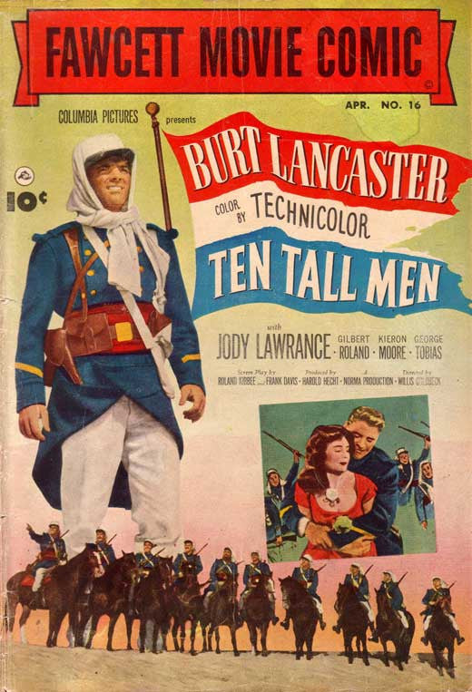 Ten Tall Men (1951) - Burt Lancaster DVD