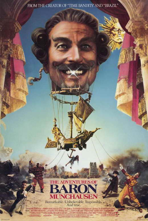 The Adventures Of Baron Munchausen (1989) - Terry Gilliam DVD