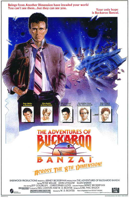 The Adventures Of Buckaroo Banzai In The Eighth Dimension (1984) - Peter Weller DVD