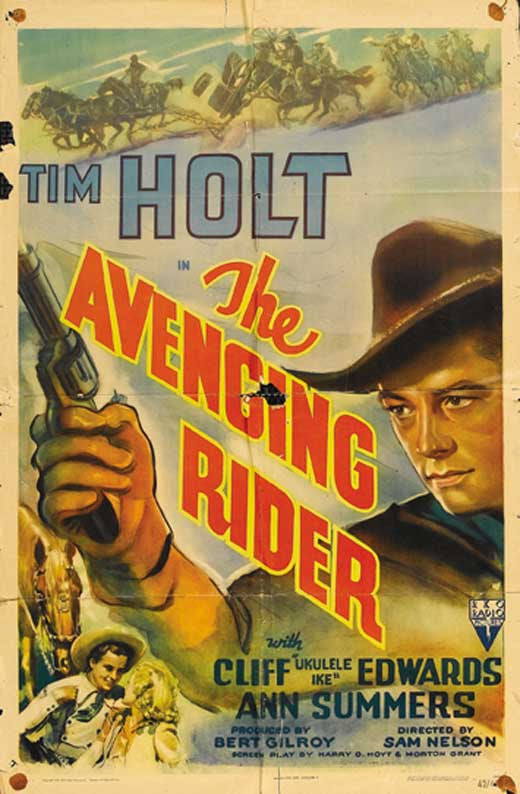 The Avenging Rider (1943) - Tim Holt DVD