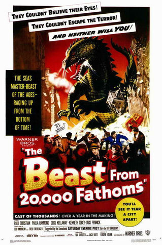 The Beast From 20,000 Fathoms (1953) - Kenneth Tobey  Colorized Version  DVD