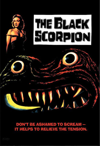 The Black Scorpion (1957) - Richard Denning  Colorized Version  DVD