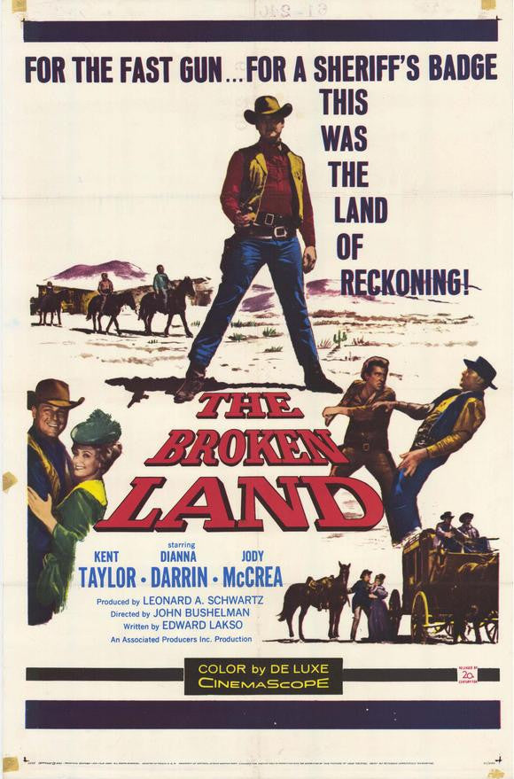 The Broken Land (1962) - Kent Taylor DVD