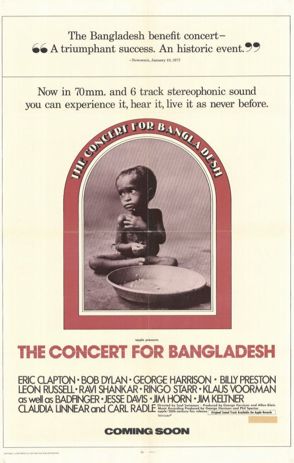 Concert For Bangladesh (1971) DVD