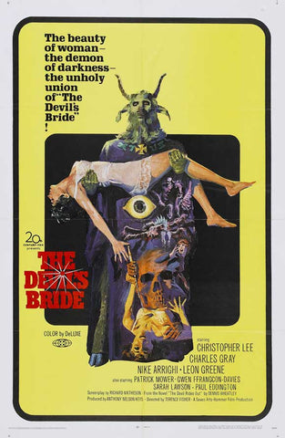 The Devil Rides Out (1968) - Christopher Lee  DVD