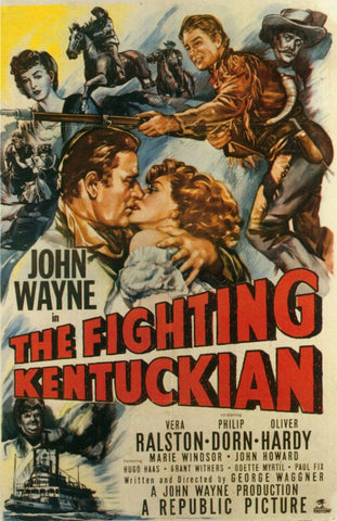 The Fighting Kentuckian (1949) - John Wayne  Colorized Version  DVD