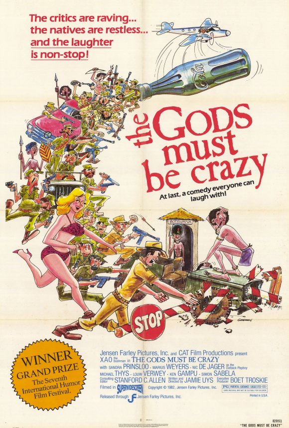 Gods Must Be Crazy (1980) DVD