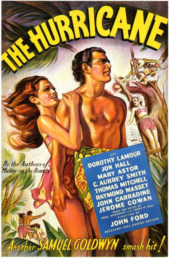 The Hurricane (1937) - Dorothy Lamour Colorized Version