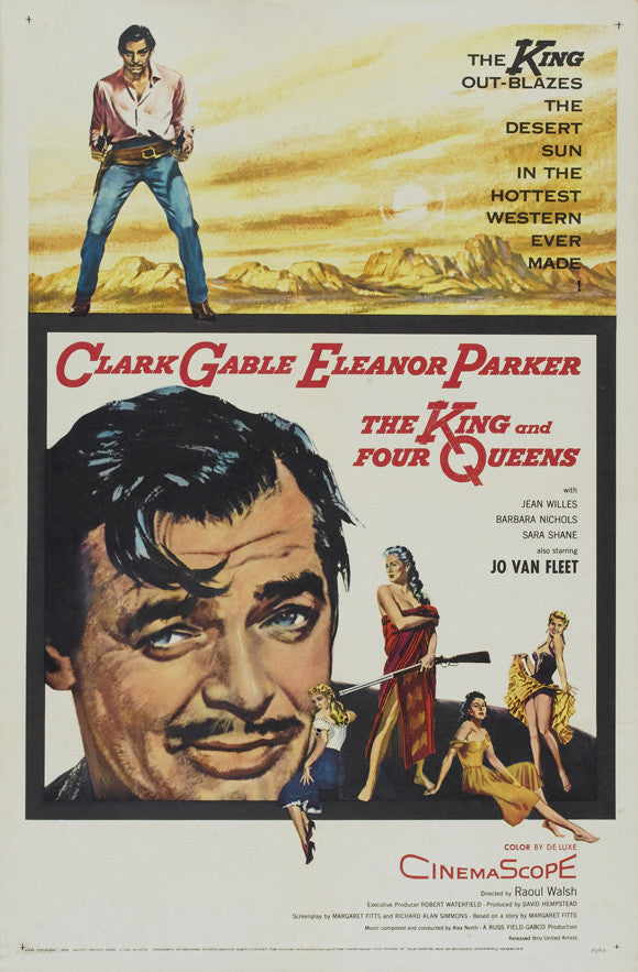 The King And Four Queens (1956) - Clark Gable DVD