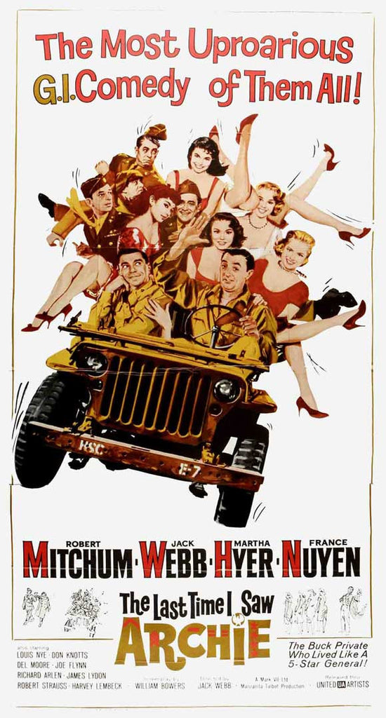 The Last Time I Saw Archie (1961) - Robert Mitchum  DVD