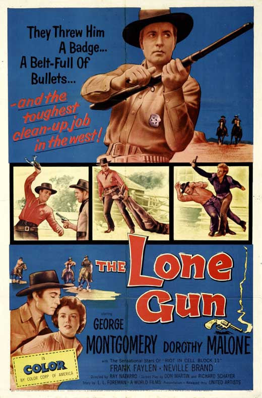 The Lone Gun (1954) - George Montgomery DVD
