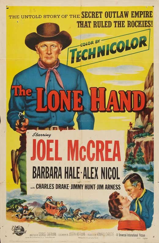 The Lone Hand (1953) - Joel McCrea DVD