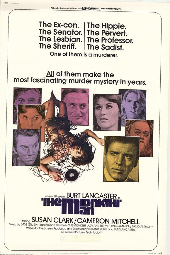 The Midnight Man (1974) - Burt Lancaster DVD