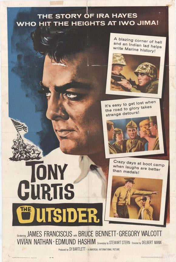The Outsider (1961) - Tony Curtis DVD