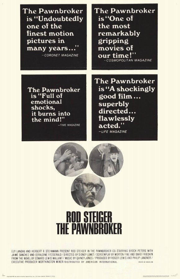The Pawnbroker (1964) - Rod Steiger DVD