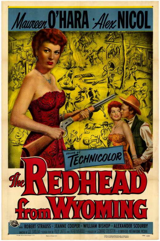 The Redhead From Wyoming (1953) - Maureen O´Hara DVD