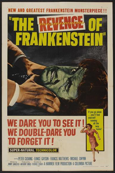 The Revenge Of Frankenstein (1958) - Peter Cushing DVD