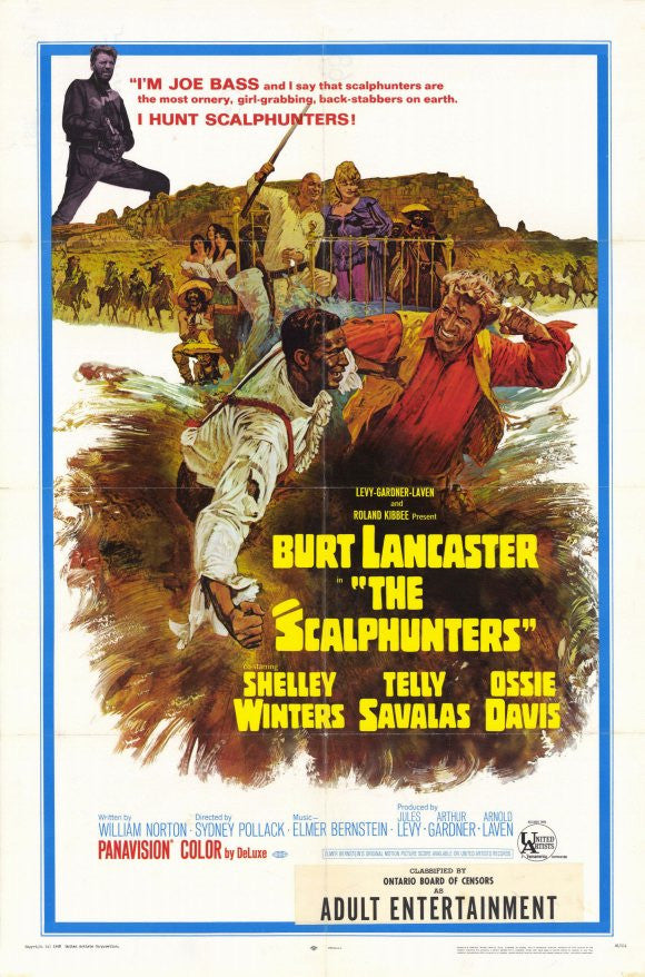The Scalphunters (1968) - Burt Lancaster DVD