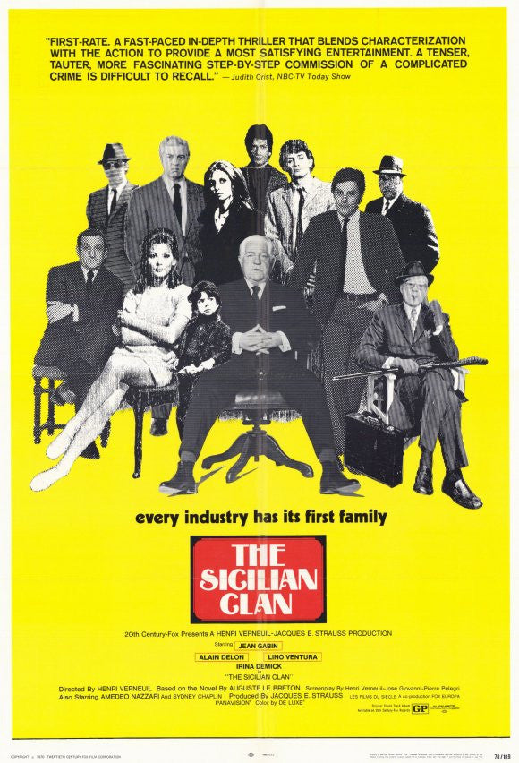 The Sicilian Clan (1969) - Alain Delon DVD