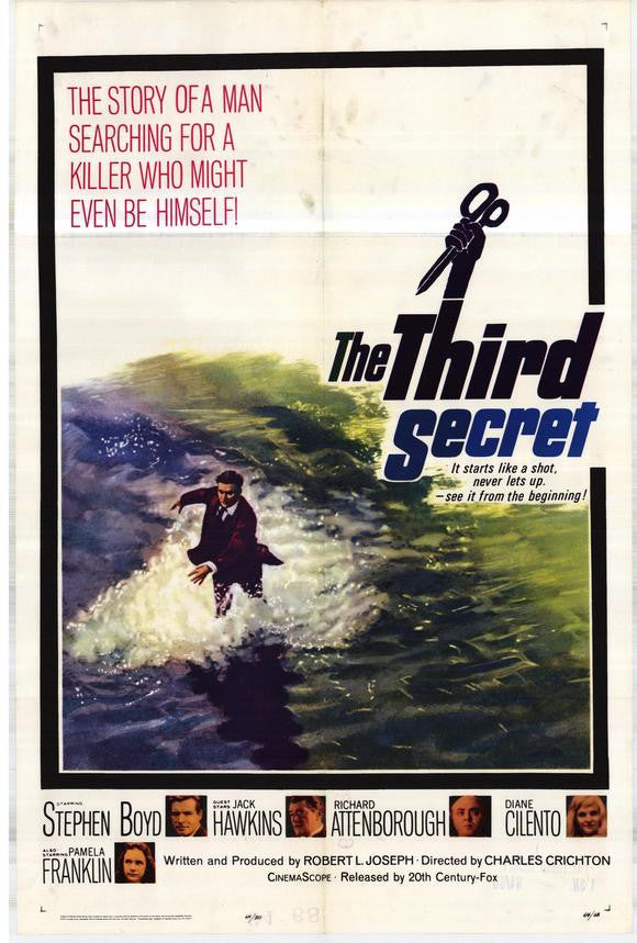 The Third Secret (1964) - Richard Attenborough DVD