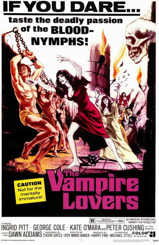 The Vampire Lovers (1970) - Peter Cushing DVD