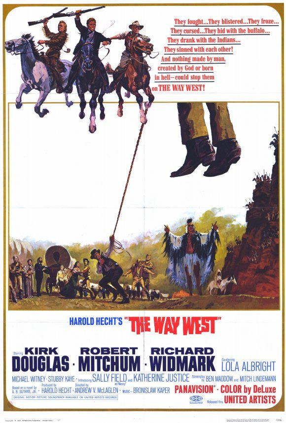 The Way West (1967) - Richard Widmark DVD