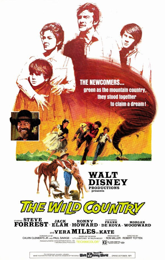 The Wild Country (1970) - Steve Forrest DVD