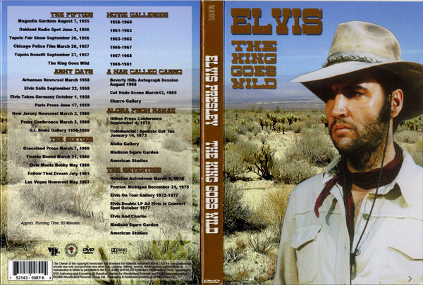 Elvis - The King Goes Wild DVD – Elvis DVD Collector & Movies Store