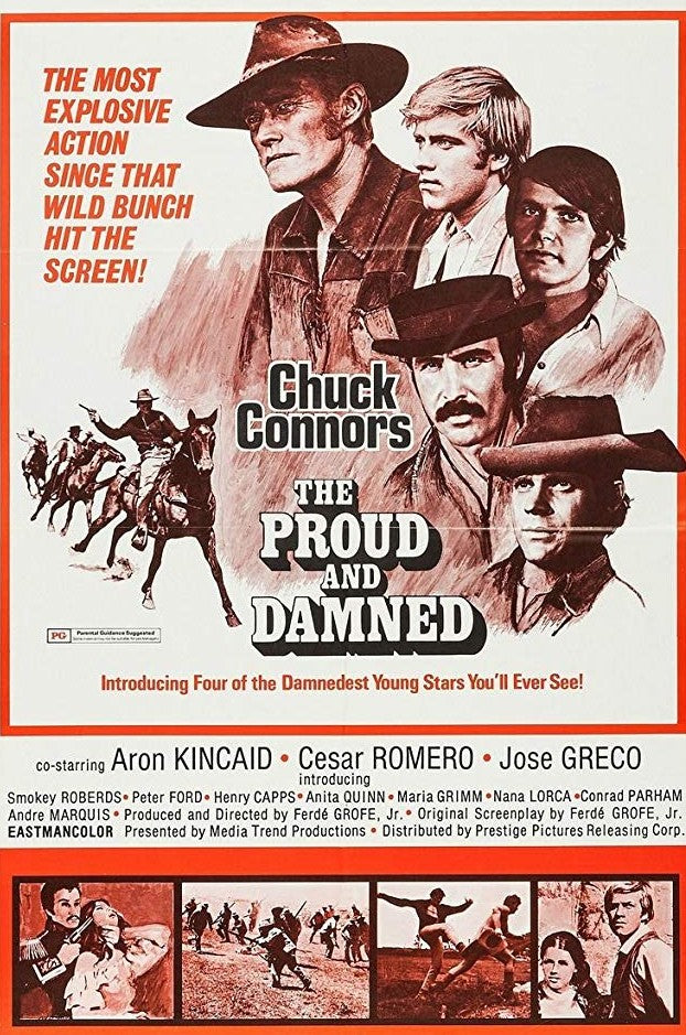 The Proud and Damned (1972) - Chuck Connors DVD