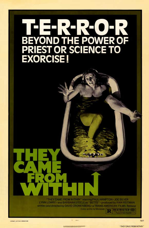 They Came From Within (1975) - David Cronenberg DVD