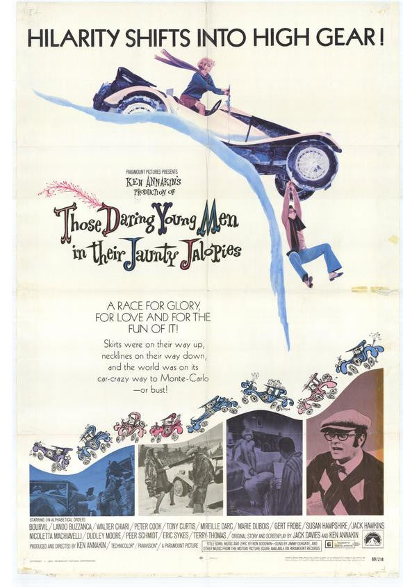 Those Daring Young Men in their Jaunty Jalopies (1969) - Tony Curtis DVD