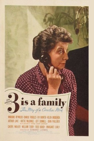 Three Is A Family (1944) - Charles Ruggles DVD