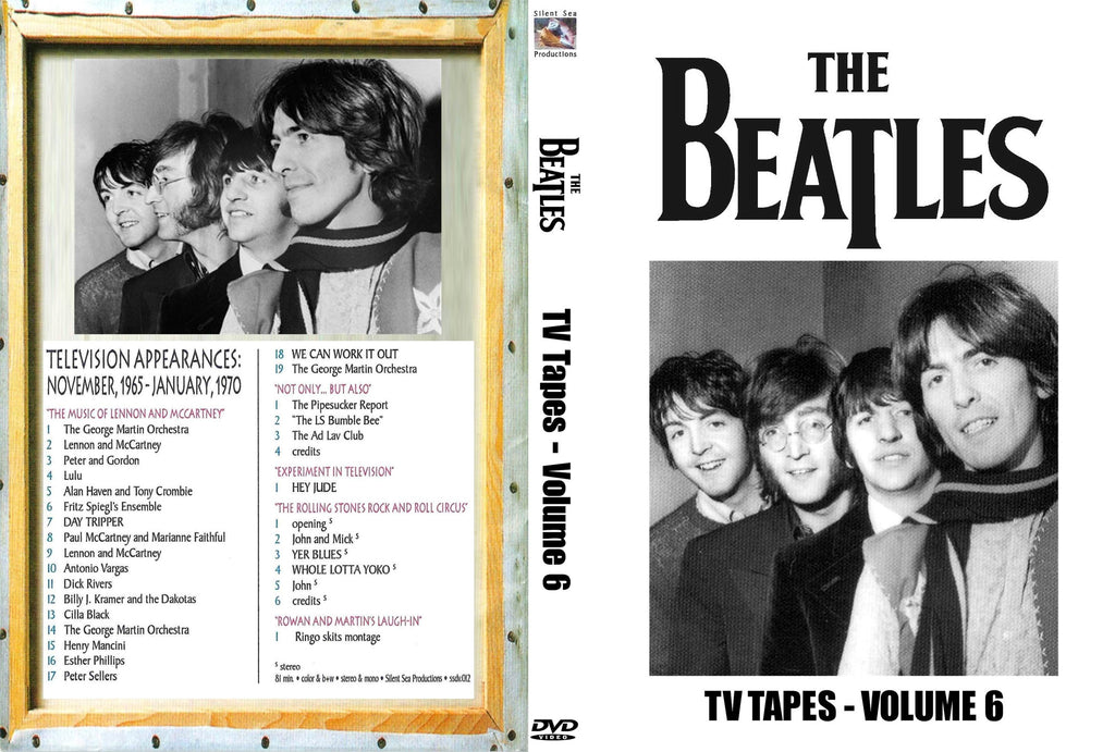 The Beatles : TV Tapes Vol. 6 DVD