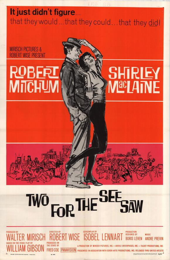 Two For The Seesaw (1962) - Robert Mitchum DVD
