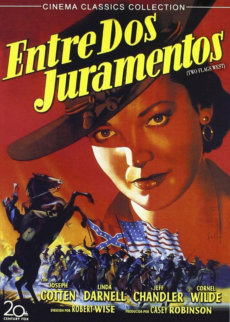 Two Flags West (1950) - Joseph Cotten DVD RC2