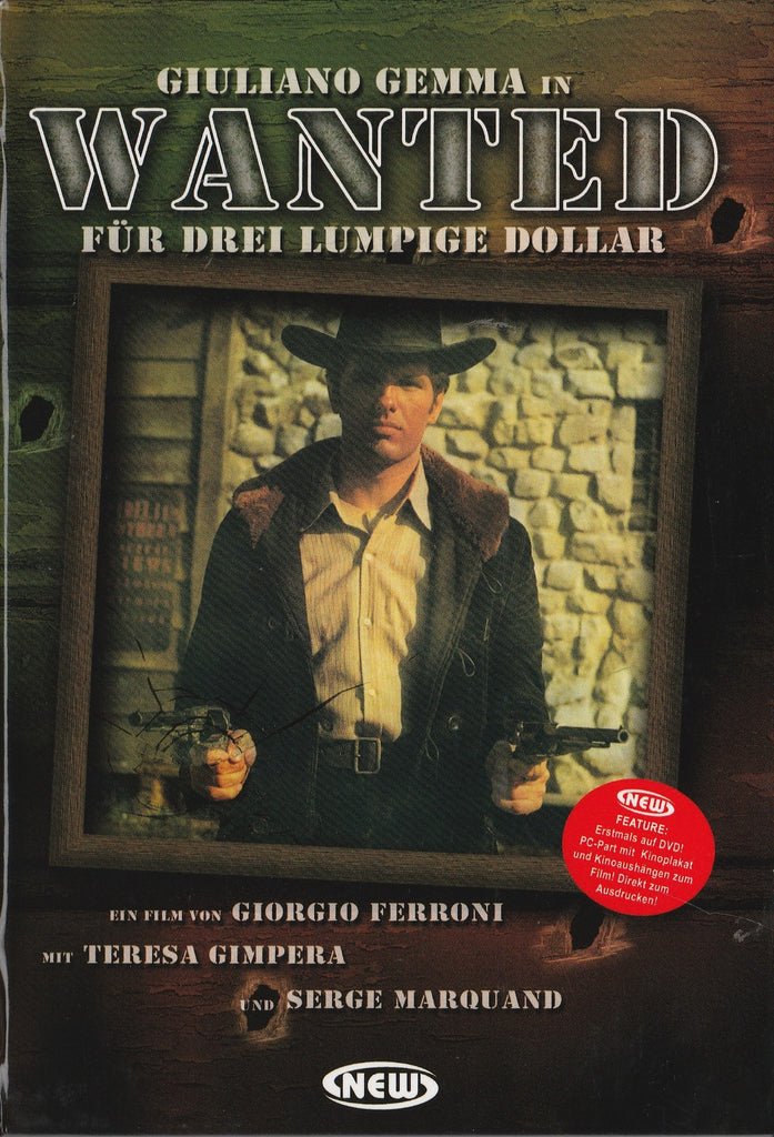 Wanted (1967) - Giuliano Gemma UNCUT DVD