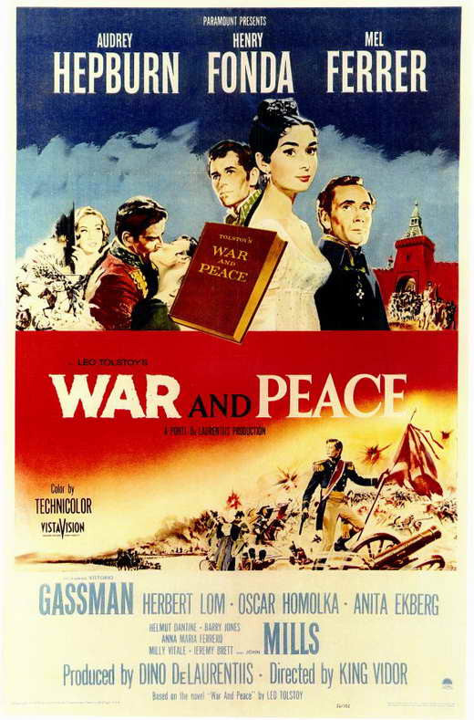 War And Peace (1956) - Audrey Hepburn (2 DVD Set) codefree