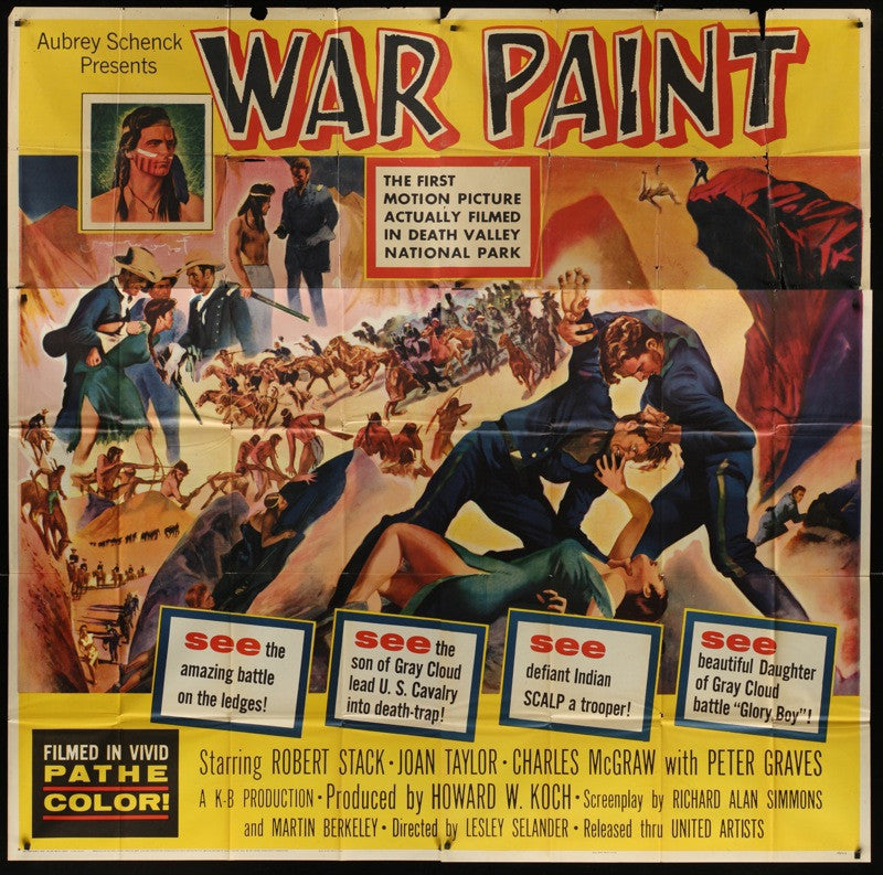 War Paint (1953) - Robert Stack DVD