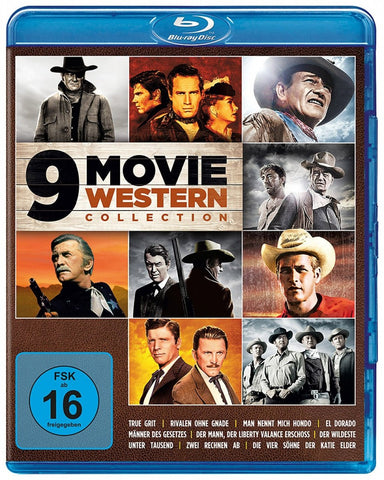9 Movie Western Collection - John Wayne ( 3 Blu-ray Set)
