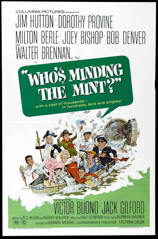 Who´s Minding The Mint ? (1967) - Jim Hutton DVD