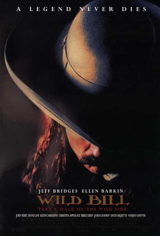 Wild Bill (1995) - Jeff Bridges DVD