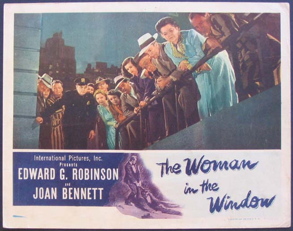 The Woman In The Window (1944) - Edward G. Robinson Colorized Version DVD