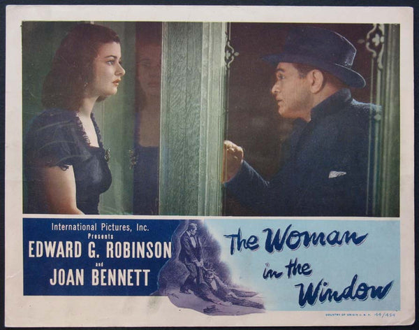 The Woman In The Window (1944) - Edward G. Robinson Colorized Version DVD